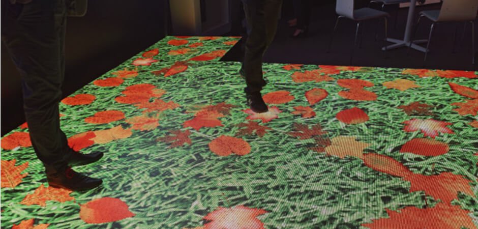 Ledwall Floor interactivo 