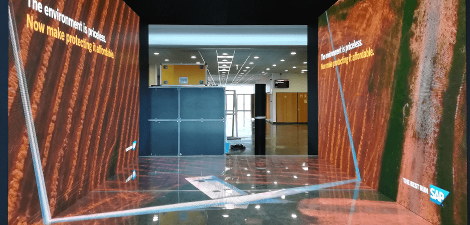 Ledwall Floor interactivo