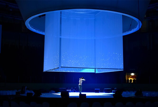 Cortinas holográficas