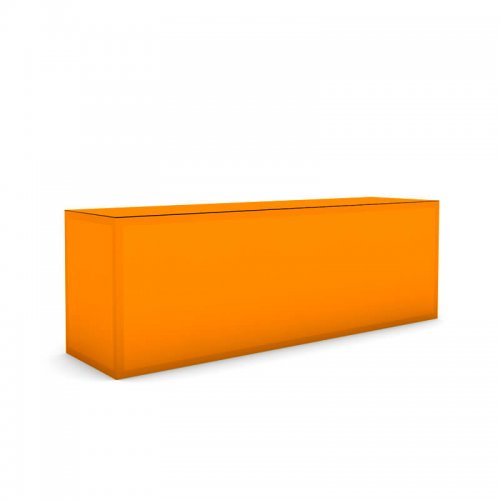 Balcão de licra laranja