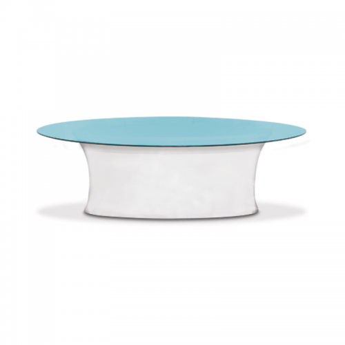 Oval Azul Turquesa