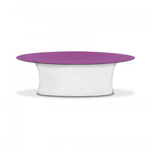 Oval Roxa
