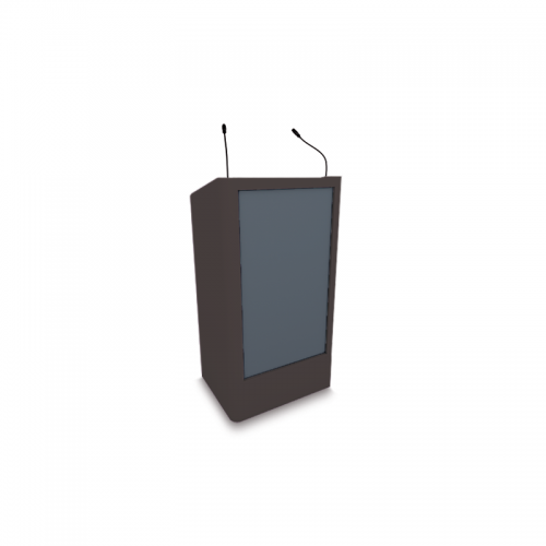 Púlpito Plasma Preto 
