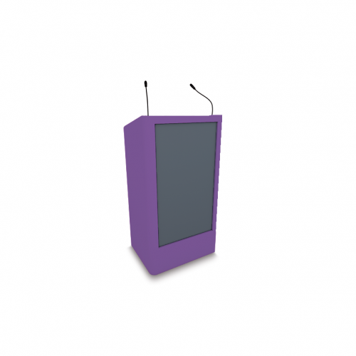 Púlpito Plasma Roxo